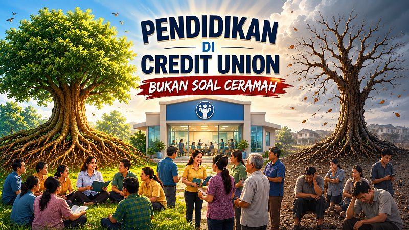 PENDIDIKAN DI CREDIT UNION BUKAN SOAL CERAMAH