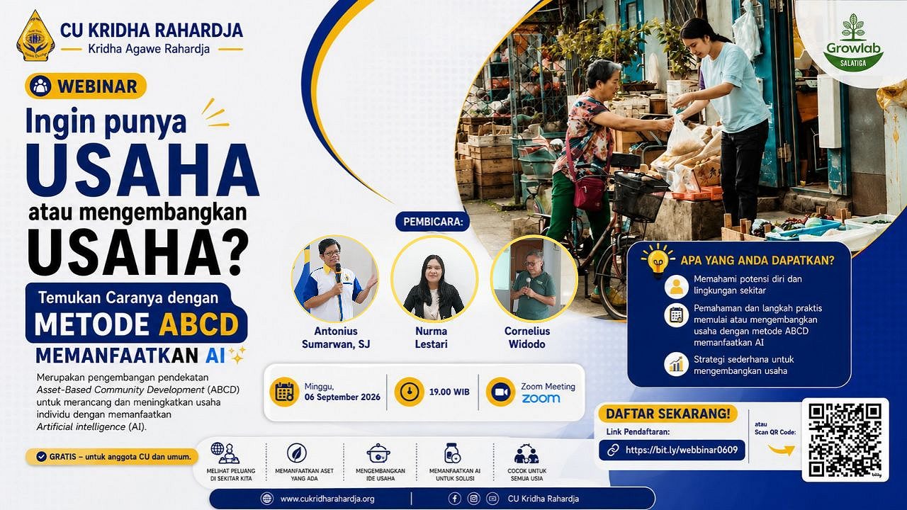 Punya Usaha atau Ingin Mengembangkan Usaha? Temukan Caranya dengan Metode ABCD dan AI